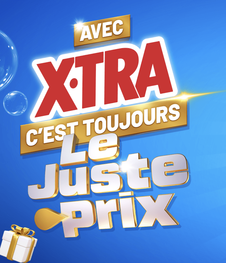 X•TRA dévoile un nouveau partenariat inédit avec Le Juste Prix 