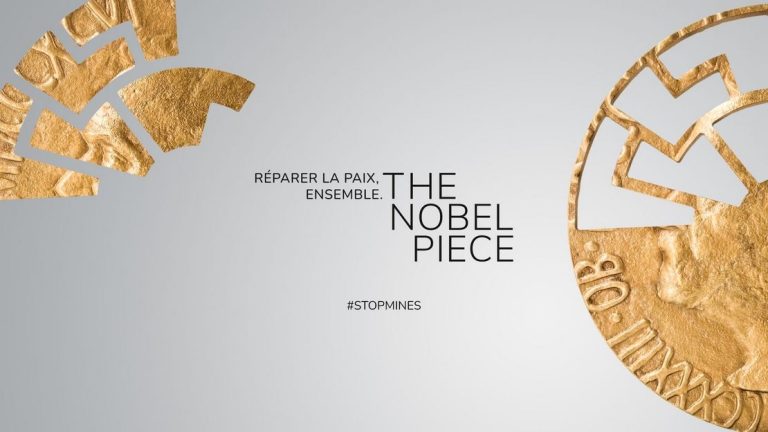 Handicap International lance sa campagne «The Nobel Piece. Réparer la paix, ensemble» avec STRIKE 