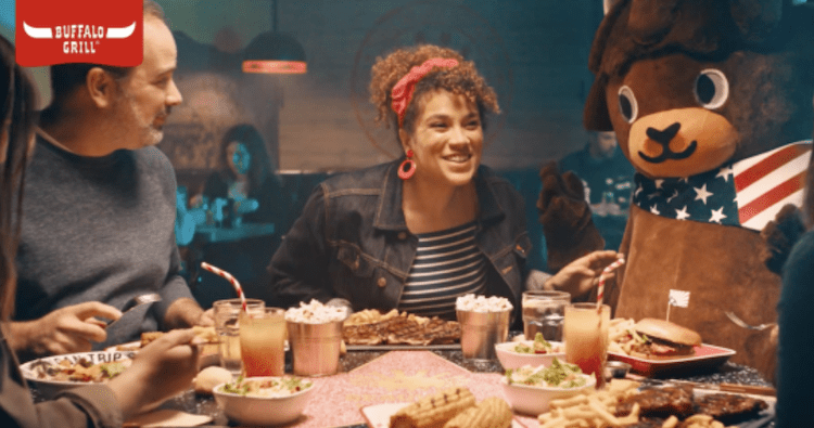 Buffalo Grill revient à l&rsquo;écran avec une nouvelle campagne signée de l&rsquo;agence LIBRE
