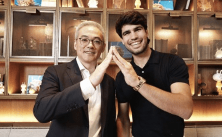 Carlos Alcaraz devient ambassadeur mondial d’Ant International