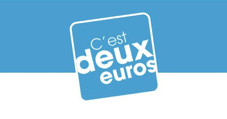 L’enseigne C’est deux euros signe une campagne décalée