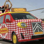 Cochonou dévoile son nouveau véhicule pour Le Tour de France