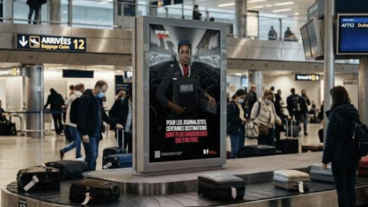 Reporters sans frontières déploie sa nouvelle campagne avec The Good Company
