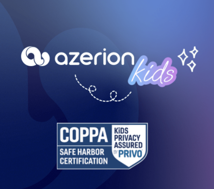 Azerion obtient la certification PRIVO COPPA