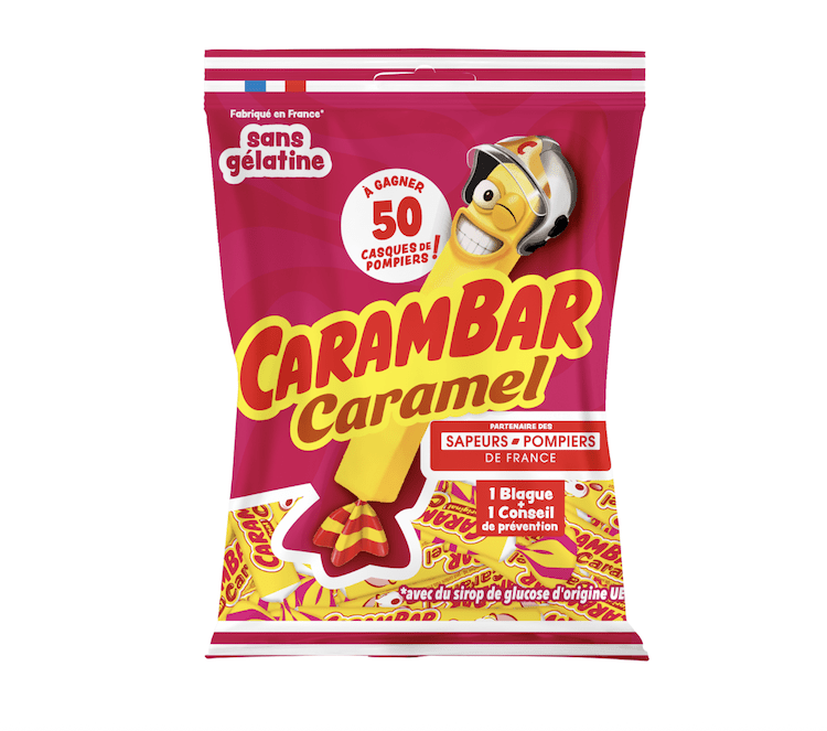 Carambar renouvelle son engagement aux côtés de la Fédération nationale des sapeurs-pompiers de France 