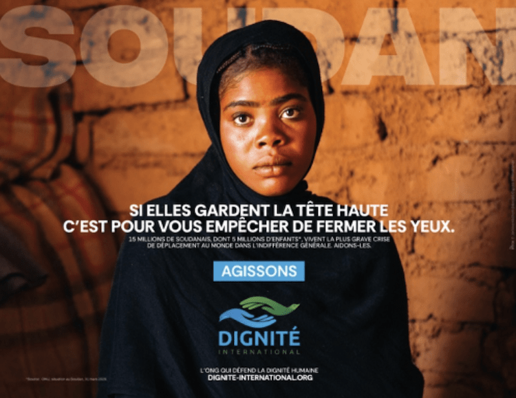 L’agence Mlle Pitch signe la campagne de Dignité Internationale