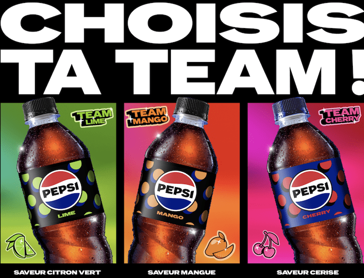 Pepsi lance trois nouvelles saveurs estivales