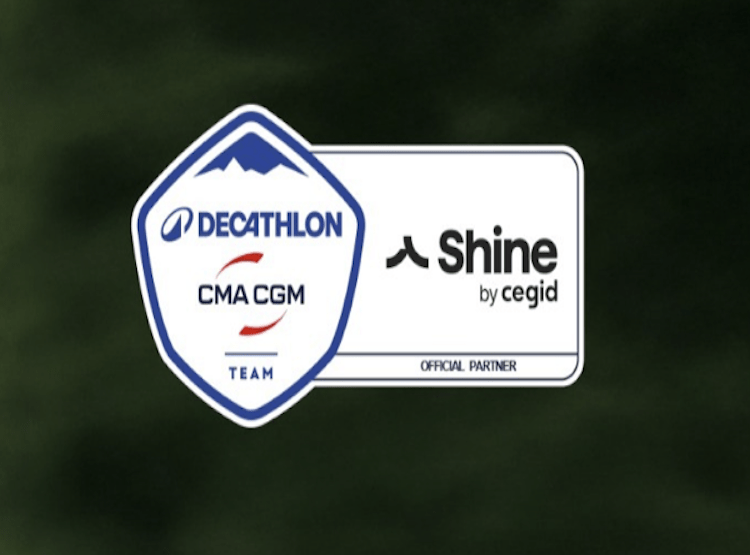 Shine by Cegid devient partenaire officiel de l’équipe cycliste DECATHLON CMA CGM jusqu’en 2030