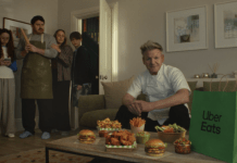 Uber Eats lance sa première campagne globale avec Gordon Ramsay et l’Équipe de France