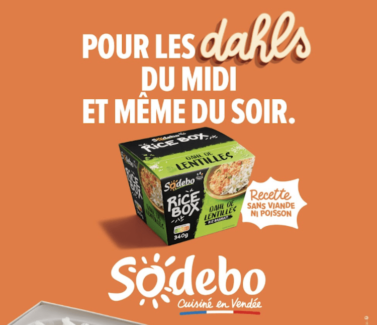 Sodebo dévoile sa nouvelle campagne avec son agence Homerun
