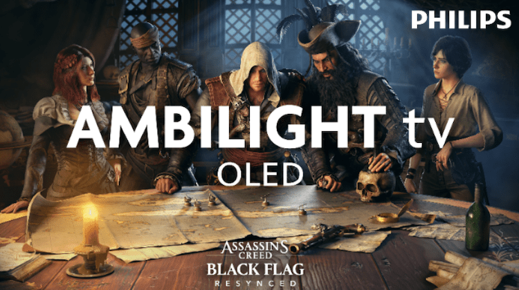 Philips Ambilight TV s’associe à Ubisoft et devient le partenaire TV Européen d’Assassin’s Creed 