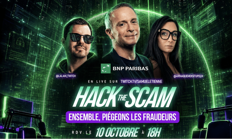 BNP Paribas dévoile sa campagne de sensibilisation Hack the Scam avec Studio Sérendipité