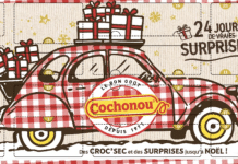 Cochonou dévoile son tout premier calendrier de l’Avent