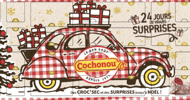 Cochonou dévoile son tout premier calendrier de l’Avent