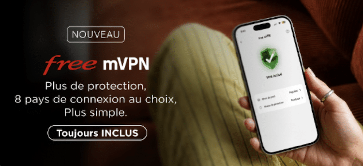 Free enrichit mVPN de nouvelles fonctionnalités