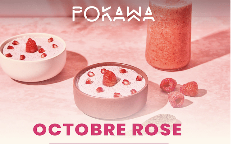 Pokawa s’engage pour Octobre Rose 