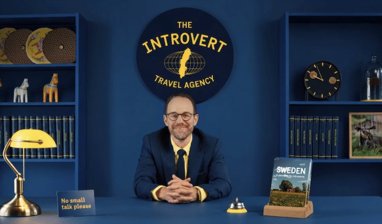 Visit Sweden lance son activation The Introvert Travel Agency